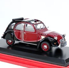 1:18 Citroen 2 CV 6 Charleston 1982 Bordo Siyah - Norev