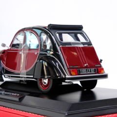 1:18 Citroen 2 CV 6 Charleston 1982 Bordo Siyah - Norev
