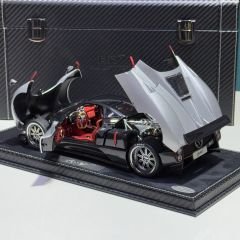 1:18 Pagani Zonda F Grigio Mercurio 2005 Diecast - Almost Real/BBR