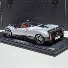 1:18 Pagani Zonda F Grigio Mercurio 2005 Diecast - Almost Real/BBR