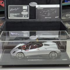 1:18 Pagani Zonda F Grigio Mercurio 2005 Diecast - Almost Real/BBR