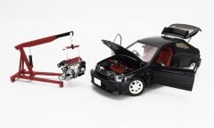 1:18 Honda Civic Type R EK9 Straight Black Pearl 1999-Motorhelix