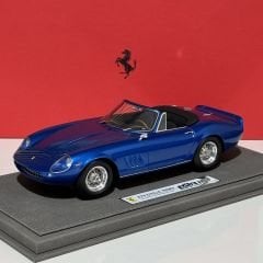 1:18 Ferrari 275 GTS/4 Steve McQueen 1967 Blue Met - BBR Models