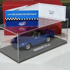 1:18 Ferrari 275 GTS/4 Steve McQueen 1967 Blue Met - BBR Models