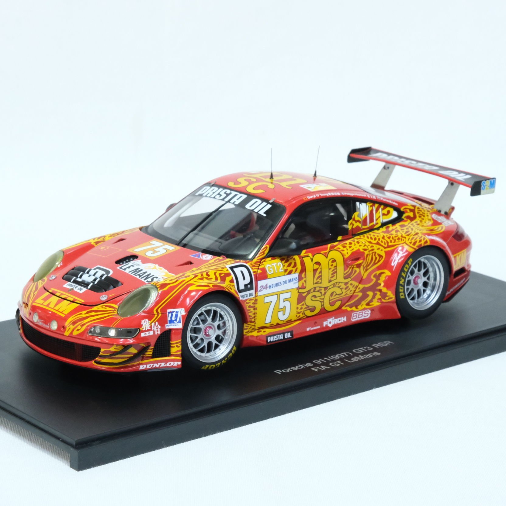 1:18 Porsche 911 GT3 RSR 997 MSC Le Mans 2009 -Autoart