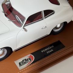 1:18 Porsche 356A White 1955 with Showcase 48 pcs - BBR Models