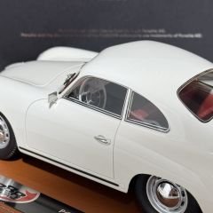1:18 Porsche 356A White 1955 with Showcase 48 pcs - BBR Models