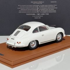 1:18 Porsche 356A White 1955 with Showcase 48 pcs - BBR Models