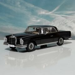 1:18 Mercedes-Benz 280 SE Automatic Coupe Black - Autoart