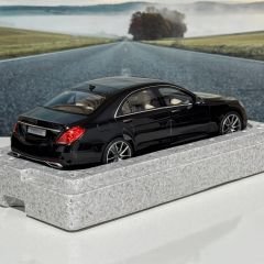 1:18 Mercedes-Benz S Class W222 Facelift MOPF Black-Norev Dealer