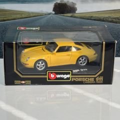 1:18 Porsche 911 Carrera 993 Yellow - Burago