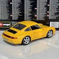 1:18 Porsche 911 Carrera 993 Yellow - Burago