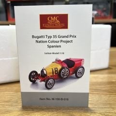 1:18 Bugatti T35 Nation Colour Project Spain 1924 -CMC