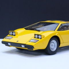 1:18 Lamborghini Countach LP400 Yellow 1970 - Autoart