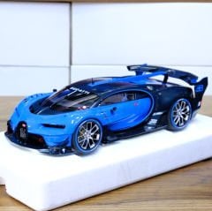 1:18 Bugatti Vision Gran Turismo Carbon Blue 2018 -Autoart