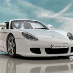 1:18 Porsche Carrera GT White 2003 78045 - Autoart