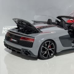 1:18 AUDI R8 Spyder Nardo Grey 2021 - Kengfai