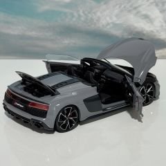 1:18 AUDI R8 Spyder Nardo Grey 2021 - Kengfai