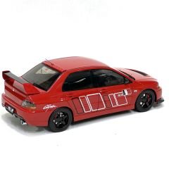 1:18 Mitsubishi Lancer Evo 9 Ralliart Red - Super A