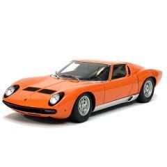 1:18 Lamborghini Miura SV 1971 Silver Wheels - Autoart