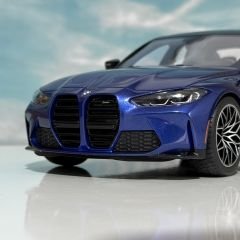 1:18 BMW M3 Competition G80 Portimao Blue Met - Truescale