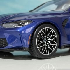 1:18 BMW M3 Competition G80 Portimao Blue Met - Truescale