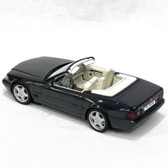 1:18 Mercedes-Benz SL600 R129 Black 1995 - Autoart Dealer