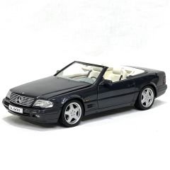 1:18 Mercedes-Benz SL600 R129 Black 1995 - Autoart Dealer