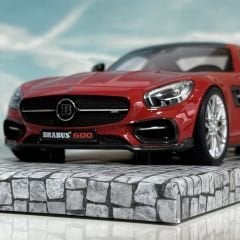 1:18 Mercedes-Benz Brabus 600 FOR GTS 333 Pcs - Minichamps First Class