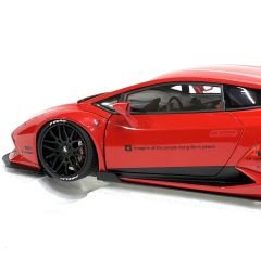 1:18 Lamborghini Huracan Liberty Walk Red 2017 - Autoart