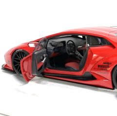 1:18 Lamborghini Huracan Liberty Walk Red 2017 - Autoart