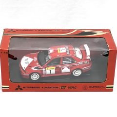 1:18 Mitsubishi Lancer Evo 6 T. Makinen 2000 Monte Carlo Winner - Autoart