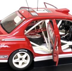 1:18 Mitsubishi Lancer Evo 7 Makinen 2001 Britain Rally - Autoart