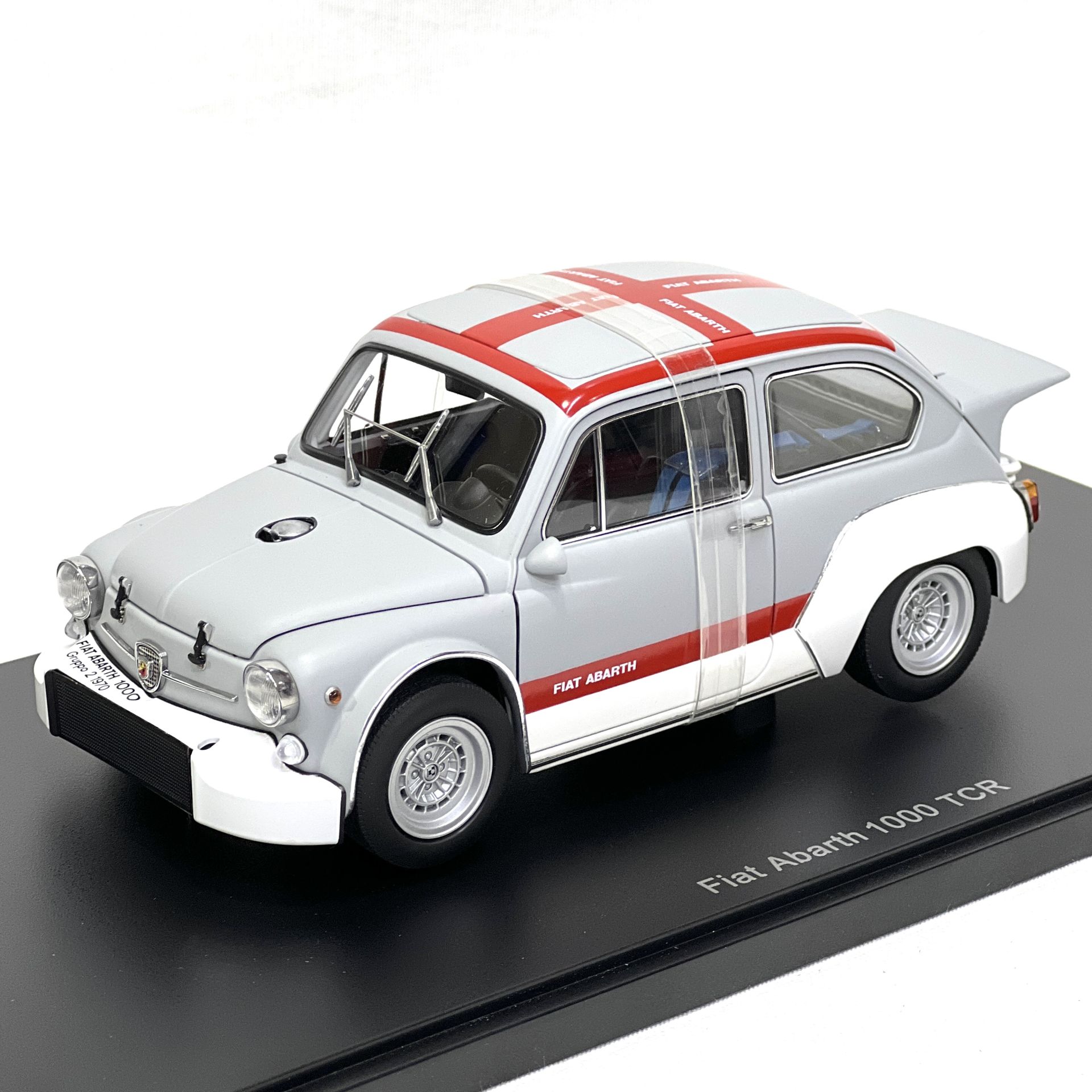1:18 FIAT Abarth 1000 TCR Matt Grey 1970 - Autoart