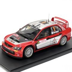 1:18 Mitsubishi Lancer WRC05 Rovenpera Monte Carlo Rally #9 -Autoart