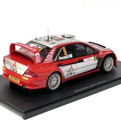 1:18 Mitsubishi Lancer WRC05 Rovenpera Monte Carlo Rally #9 -Autoart