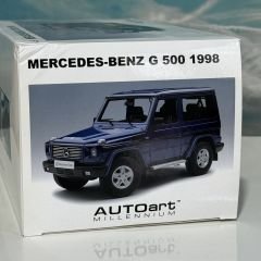 1:18 Mercedes-Benz G Class G500 Blue 76114 - Autoart