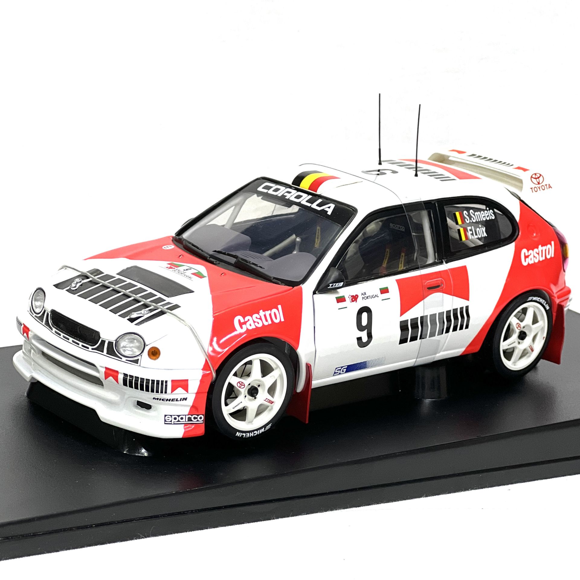 1:18 Toyota Corolla E11 WRC Smeeis 1998 Portugal Rally - Autoart