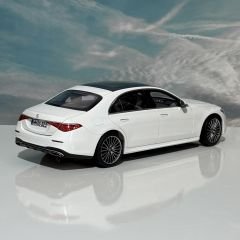 1:18 Mercedes-Benz S Class AMG Line 2021 White - Norev