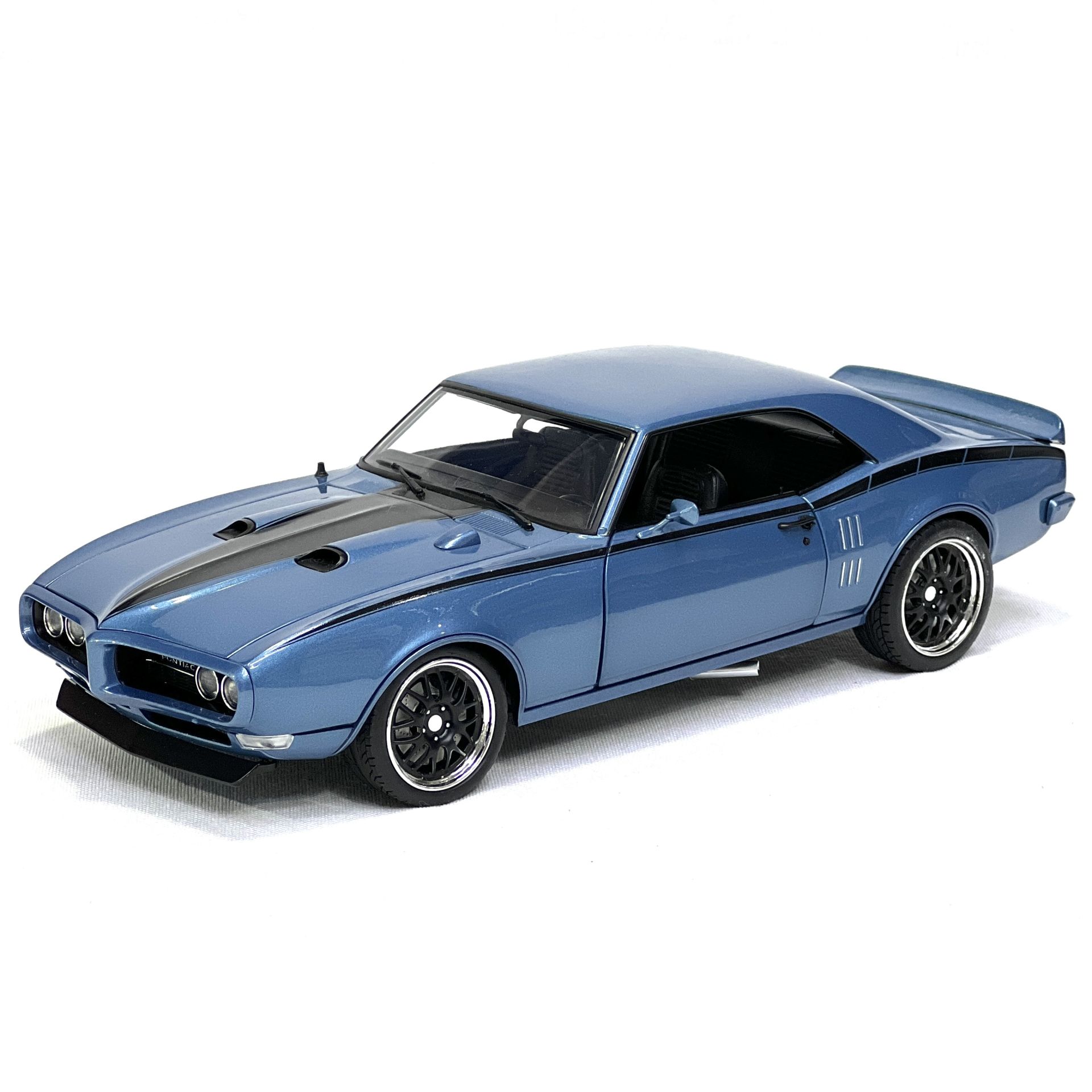 1:18 Pontiac Firebird Street Fighter Coupe 1968 Blue-ACME