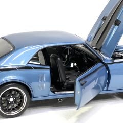 1:18 Pontiac Firebird Street Fighter Coupe 1968 Blue-ACME