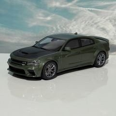 1:18 Dodge Charger SRT Hellcat Widebody Green - GT Spirit
