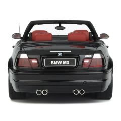 1:18 BMW M3 E46 Cabriolet Jet Black OT380 - Otto Mobile