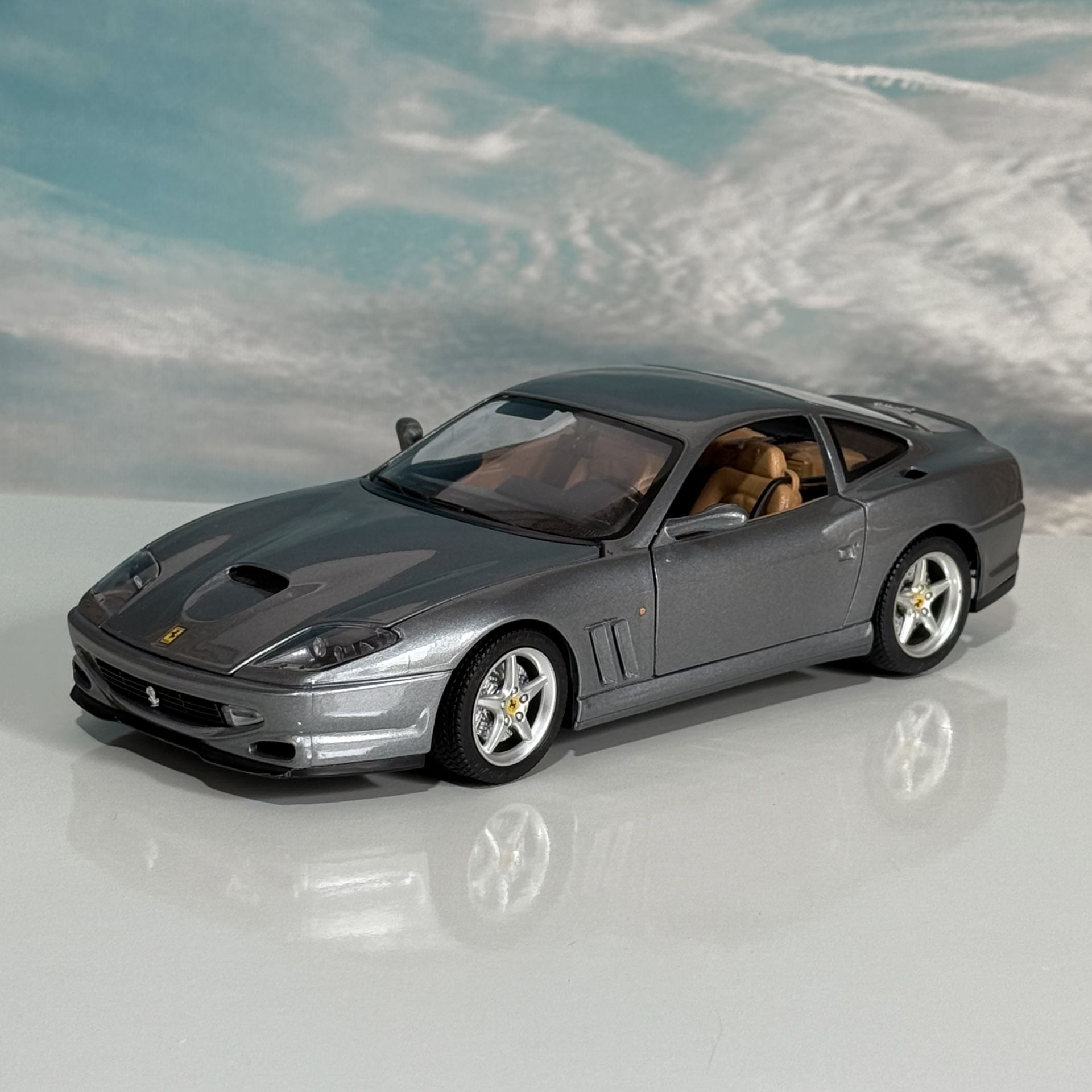 1:18 Ferrari 550 Maranello Eski İtalyan Üretim - Burago