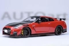 1:18 Nissan GT-R R35 Nismo Special Edition 77502 Red - Autoart