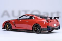 1:18 Nissan GT-R R35 Nismo Special Edition 77502 Red - Autoart