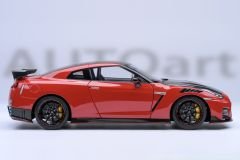 1:18 Nissan GT-R R35 Nismo Special Edition 77502 Red - Autoart