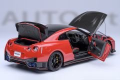 1:18 Nissan GT-R R35 Nismo Special Edition 77502 Red - Autoart