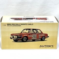 1:18 BMW 2002 Rally Monte Carlo 1973 Jagermeister - Autoart