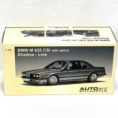 1:18 BMW 635 CSI Coupe Shadow Line Delphin Met -Autoart